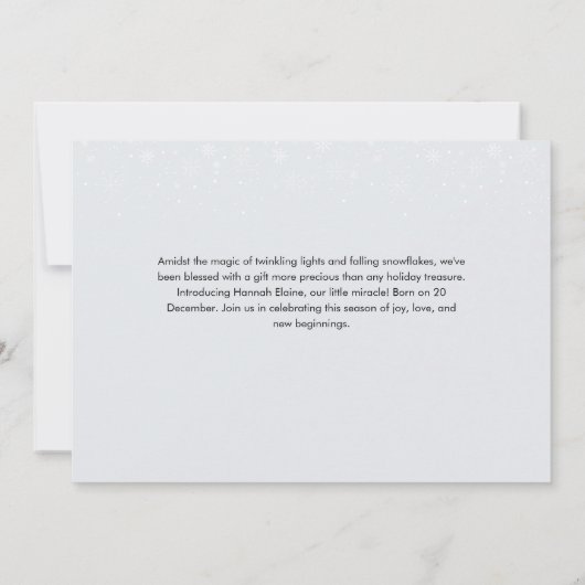 最高の贈 案内状 (裏面)