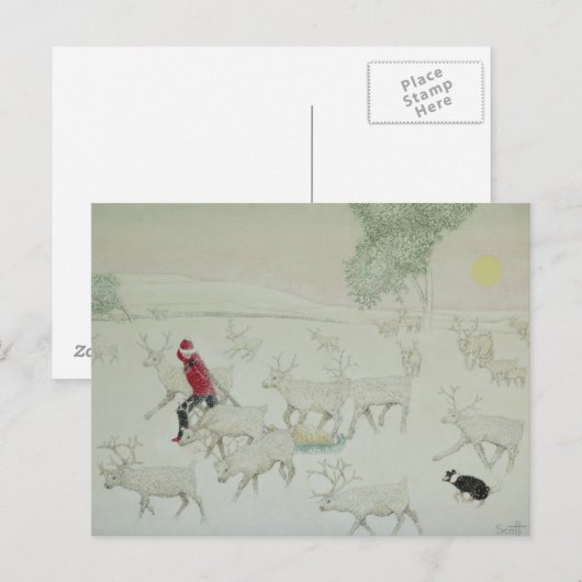 最高の足 ポストカード (正面/裏面)