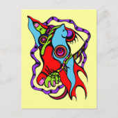 最高の足 ポストカード (正面)