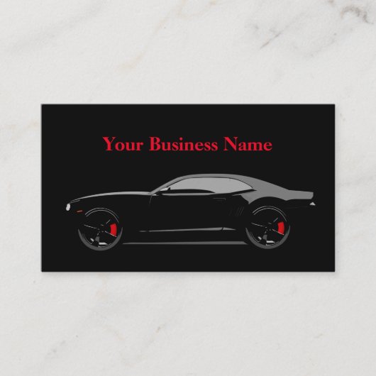最高の車の名刺 名刺 (正面)