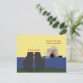 最高の軍艦の沈没ロシアのを見る ポストカード (スタンド正面)