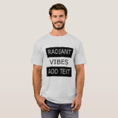 最高の輝きバイブスTシャツ Tシャツ (正面フル)