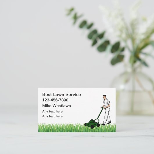 最高の近隣芝 名刺 (スタンド正面)