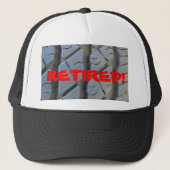 最高の退職した帽 キャップ (正面)