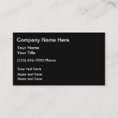 最高の造園テーマ 名刺 (裏面)