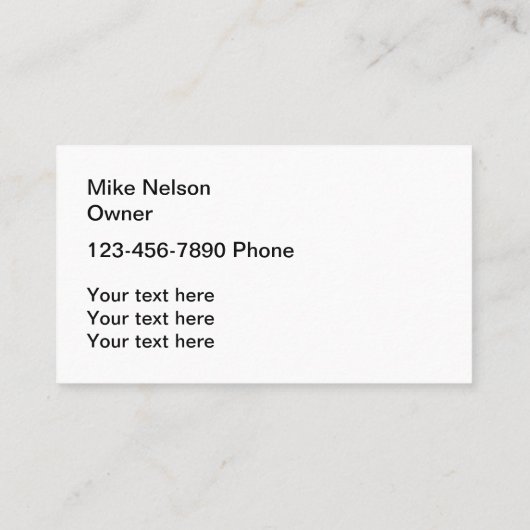 最高の造園 名刺 (裏面)