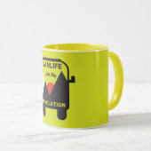 最高の遊牧民 マグカップ (正面右)