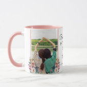 最高の銀河系の姉妹シス誕生日ギフト写真 マグカップ (左)