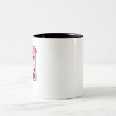 最高の銀河系の母 ツートーンマグカップ (中央)