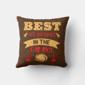 最高の銀河系第1年生おもしろい クッション (裏面)