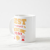 最高の銀河系2年生おもしろい コーヒーマグカップ (正面左)