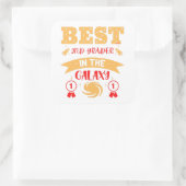 最高の銀河系2年生おもしろい スクエアシール (バッグ)