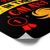 最高の銀河系3年生おもしろい ポスター (角)