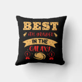 最高の銀河系6年生おもしろい クッション (裏面)