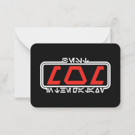 最高の銀河系（オーレベシュ） ノートカード