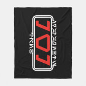 最高の銀河系(オーレベシュ) フリースブランケット (正面)