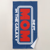 最高の銀河系 ビーチタオル (正面)