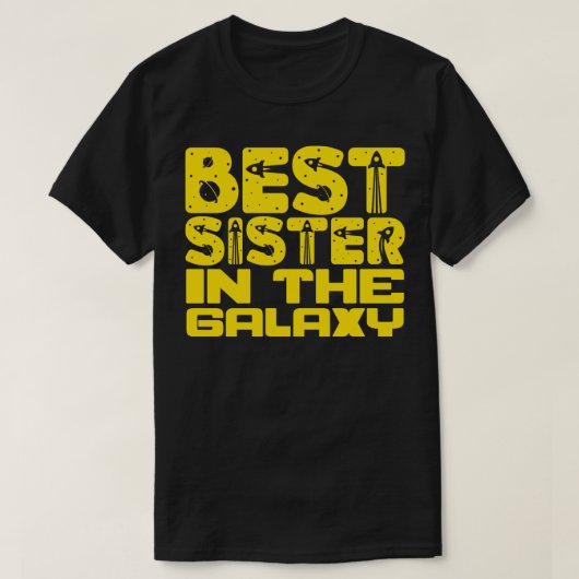 最高の銀河系 Tシャツ (デザイン正面)