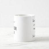 最高の隣人へありがとうマグカップ コーヒーマグカップ (中央)