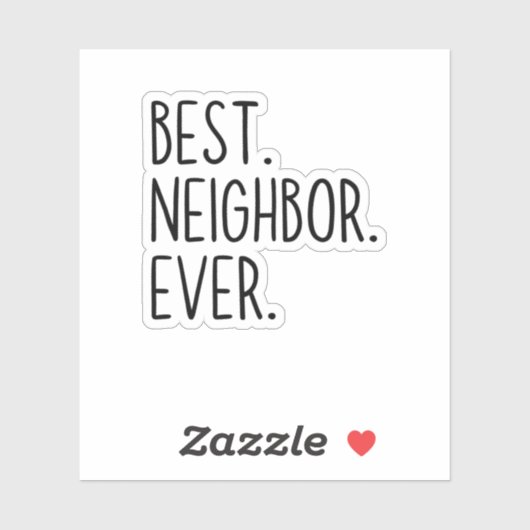 最高の隣人 シール (シート)