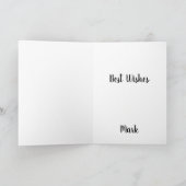 最高の願いカラフル花 シーズンカード (内部)