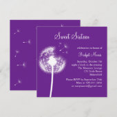 最高の願い！(パープル) 招待状 (正面/裏面)