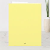 最高の願い – 戻る足 – すぐに願いを得る サンキューカード (裏面)