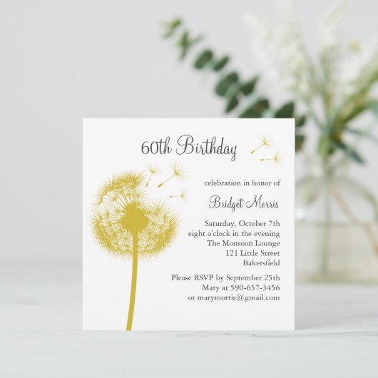 最高の願い!黄色 招待状 (スタンド正面)