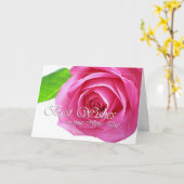 最高の願、名前の日、バラ カード