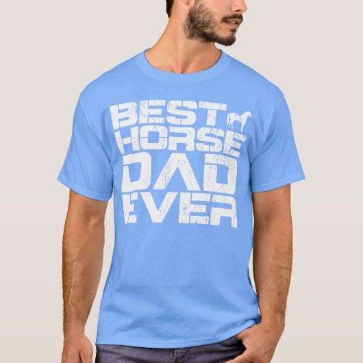 最高の馬の父 Vintage boy Tシャツ (正面)