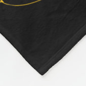 最高の魚釣りアートアングラー男性へフィッシャービーズイン フリースブランケット (角)