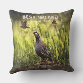 最高の鳥狩り クッション (裏面)