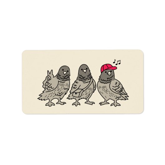 最高の３人の友達 ラベル (正面)