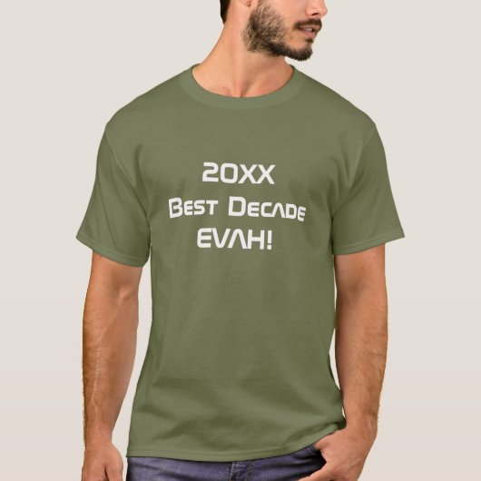 最高の10年間 EVAH! Tシャツ (正面)