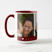 最高の3エレガント枚の写真 マグカップ (左)