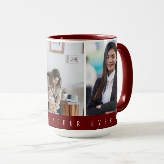 最高の3エレガント枚の写真 マグカップ (正面右)