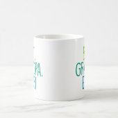 最高の.おじいちゃん。今まで。 コーヒーマグカップ (中央)