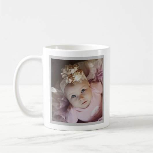 最高の.おじいちゃん。今まで。フォトコーヒーマグ コーヒーマグカップ (左)