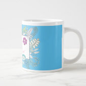 最高の「お母さん」のフローラギフトエレガント巨大コーヒー ジャンボコーヒーマグカップ (右)