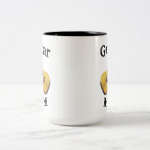 最高の「ギタのママ」まで！母の日 ツートーンマグカップ (中央)