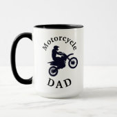 最高の「バイクのパパ」が今まで!父の日 マグカップ (左)