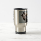 最高の.パパ。今まで。父の日の写真 トラベルマグ (中央)