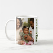 最高の.パパ。今まで。父の日2フォトコーヒーマグ コーヒーマグカップ (左)