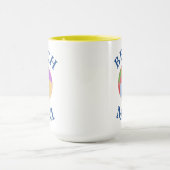 最高の"ビーチの母"今まで！母の日 マグカップ (中央)