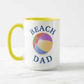 最高の「ビーチパパ」が常に!父の日 マグカップ (左)