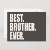 最高の.兄さん。今まで。 ポストカード (正面/裏面)