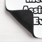 最高の.医療助手。今まで。 マウスパッド (コーナー)