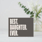 最高の.娘さん。今まで。 ポストカード (スタンド正面)