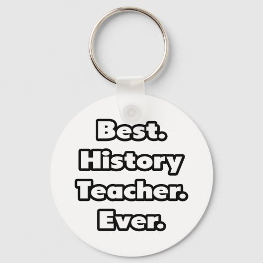 最高の.履歴先生。今まで。 キーホルダー (正面)