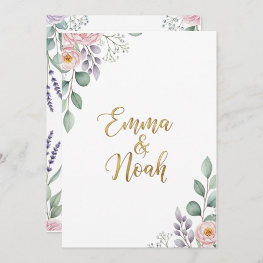 最高の 招待状 (正面/裏面)